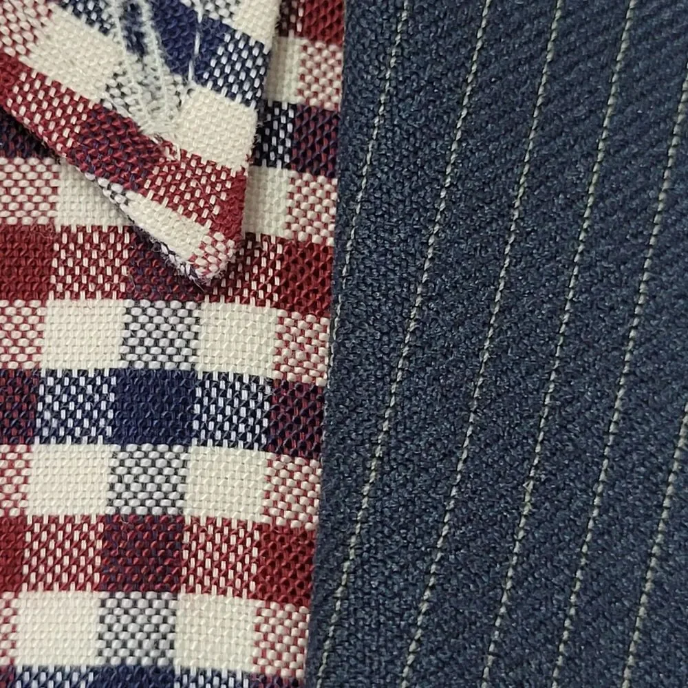 Levi's Men's Action Sport Coat Blazer Two Button Navy Striped Polyester Size 40R